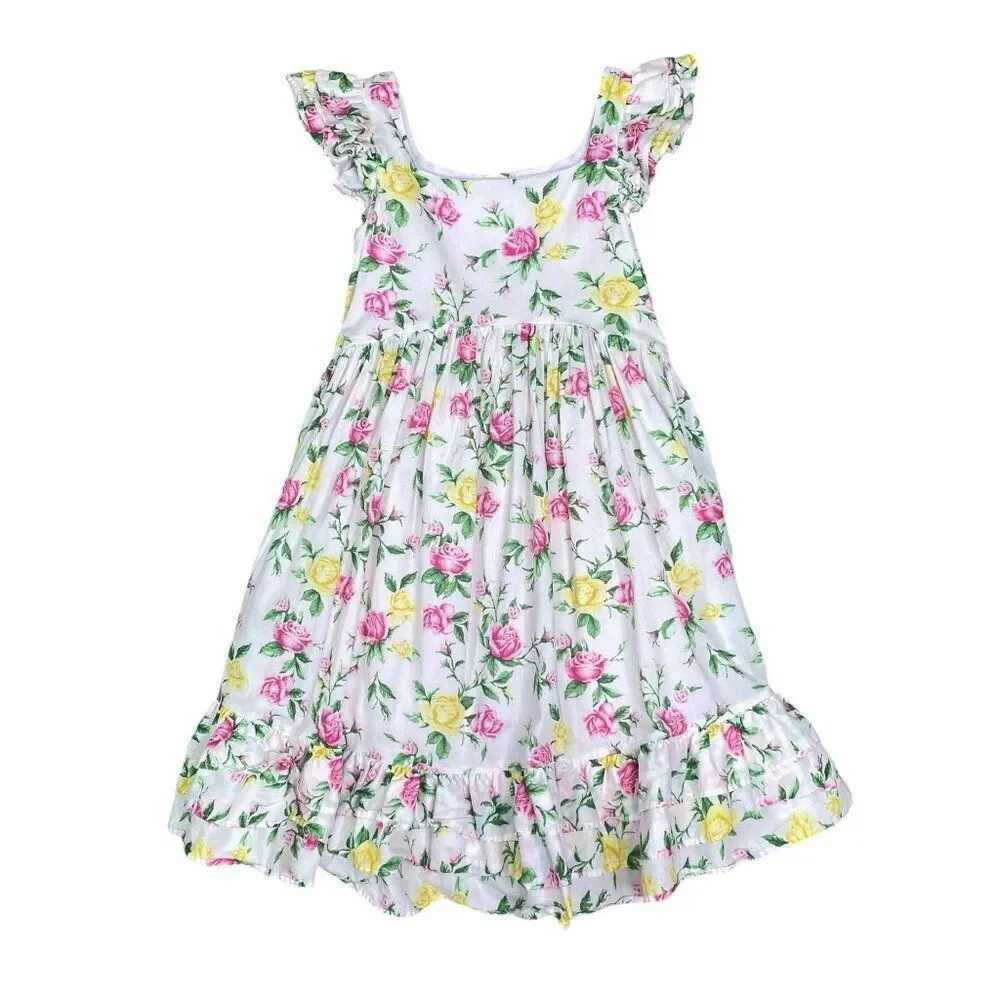 Janie And Jack The Garden Rose Dress Size 8